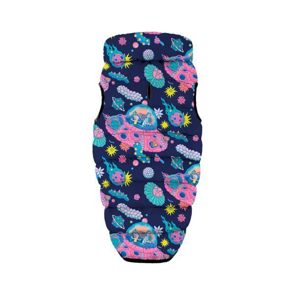 Курточка для собак WAUDOG Clothes малюнок "Рік та Морті 1", S35, В 47-50 см, С 30-33 см clr0935-0280 фото