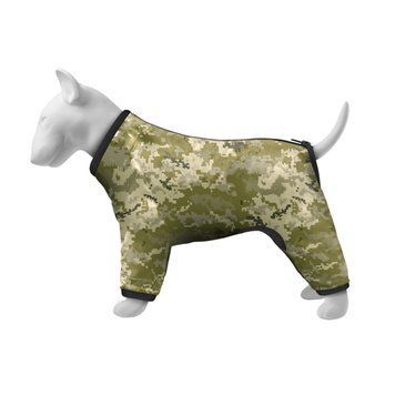 Вітровка для собак WAUDOG Clothes, малюнок "Мілітарі", XS22, В 30-34 см, С 19-21 см clr385-4026 фото