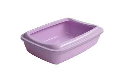 Туалет під наповнювач Анімал фіолетовий з лопаткою CNR-106 (50х37х13,5 см) 160433 фото