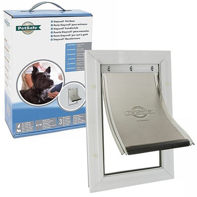 PetSafe Staywell Aluminium Small ПЕТСЕЙФ СТЕЙВЕЛ АЛЮМІНІЙ дверцята для котів та собак малих порід, посилена конструкція 5011569202300 фото