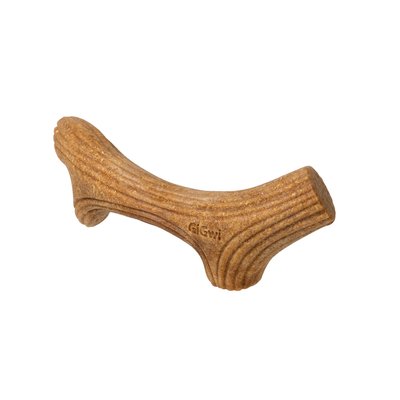 Іграшка для собак Ріг жувальний GiGwi Wooden Antler, дерево, полімер, XS 2339 фото