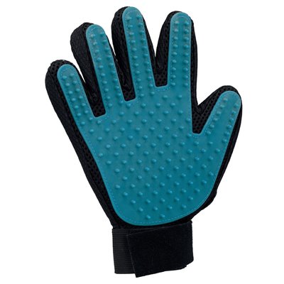 Гребінець-рукавичка для вичісування вовни, гумова, 16 × 24 см 1111150257 фото