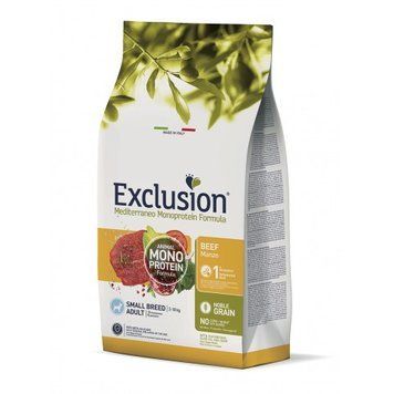 Exclusion Adult Beef Small Breed корм для дорослих собак дрібних порід з яловичиною 500 г 8011259002938 фото