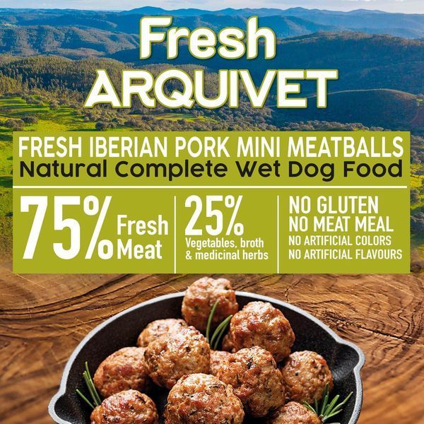 Arquivet Fresh міні-фрикадельки з іберійською свининою 8435117892316 фото