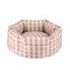 Лежак для Тварин BronzeDog Comfort Круглий Бежевий S brks1212114 фото 3