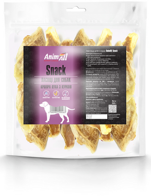 AnimAll Snack кролячі вуха з куркою для собак 500 г, 99463 151736 фото