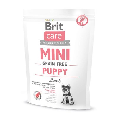 Brit Care GF Mini Puppy 0,4 kg Lamb (д/цуценят малих порід) ягня 1111148816 фото