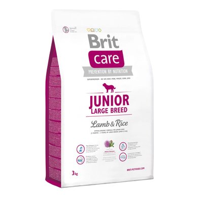 Brit Care Junior Large Breed Lamb and Rice 3 kg (д/цуценят гігантських порід) 1111113614 фото
