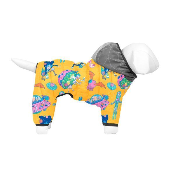 Комбінезон для собак WAUDOG Clothes малюнок "Рік та Морті 3", S40, В 58-61 см, С 33-38 см clr5440-0282 фото