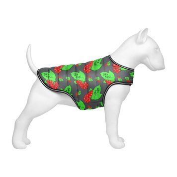 Курточка-накидка для собак WAUDOG Clothes, малюнок "Калина", S, А 32 см, B 41-51 см, С 25-35 см clr503-0228 фото