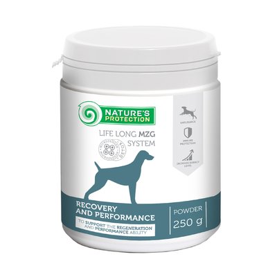 Харчова добавка для відновлення та підтримки здоров'я собак Nature's Protection Recovery and performance formula, 250 г CAN451395 фото