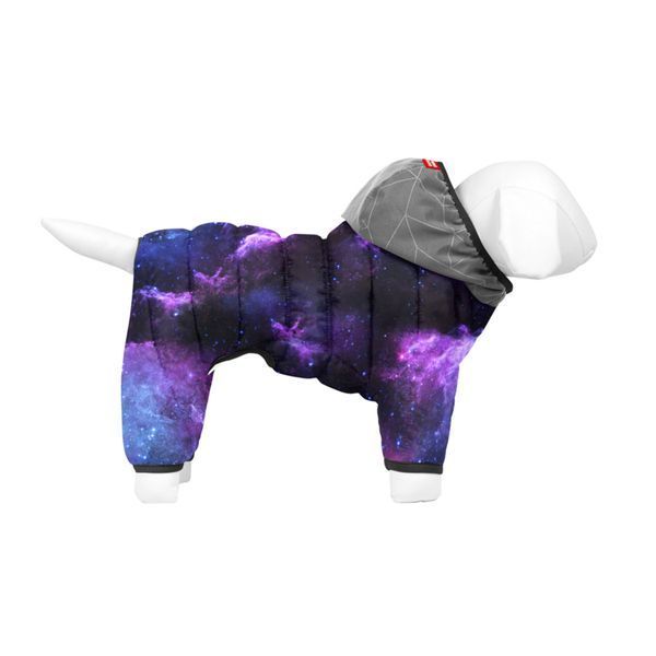 Комбінезон для собак WAUDOG Clothes малюнок "NASA21", S32, В 47-50 см, С 30-33 см clr5432-0148 фото