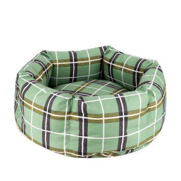 Лежак для Тварин BronzeDog Comfort Круглий Зелений L brks1232105 фото