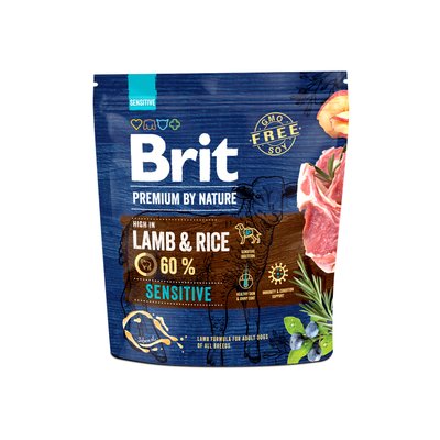 Brit Premium Dog Sensitive Lamb 1 kg 1111150976 фото