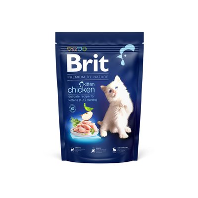 Brit Premium by Nature Cat Kitten 1,5 kg (д/кошенят з куркою) 1111167470 фото