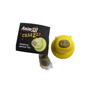 ACrazZzy 0389 Іграшка для котів на присосці "Pig", колір у асортименті tplx167335 фото