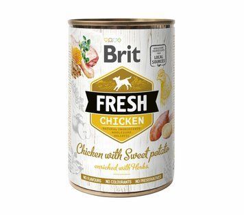 Brit Fresh Chicken/Sweet Potato k 400g курка,батат д/собак szr100159/3893 фото