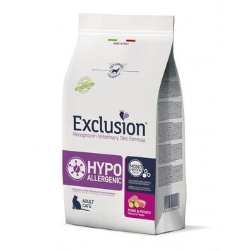 Exclusion Hypoallergenic зі свининою та картоплею для котів з харчовою алергією 300 г 8011259004413 фото