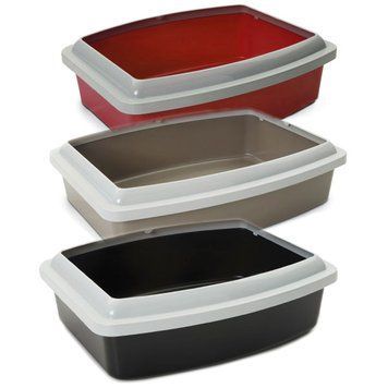 Savic ОВАЛ ТРЕЙ + РИМ (Oval Tray + Rim) туалет для котів з бортом, овал spc5411388002100 фото