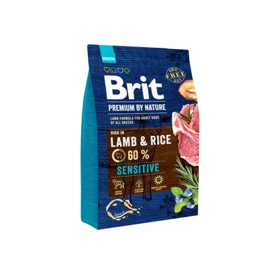 Brit Premium Dog Sensitive Lamb 3 kg 1111150977 фото