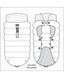 Дощовик для бульдога з капюшоном Milk&Pepper Jeanne Raincoat сірий, Розмір 35L hltdg178735L фото 4