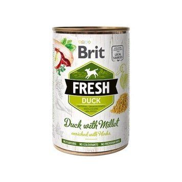 Brit Fresh Duck/Millet k 400g качка, пшоно д/собак szr100160//3909 фото