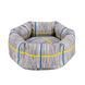 Лежак для Тварин BronzeDog Comfort Круглий Сірий S brks1212111 фото 3