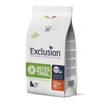 Exclusion Intestinal зі свининою та рисом для котів з порушенням травлення 300 г 8011259004406 фото