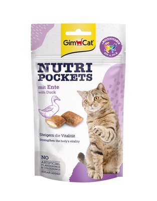 Nutri Pockets д/кішок Качка+Мультивітамін 60г 1111164086 фото