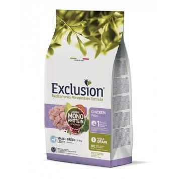 Exclusion Light Chicken Small Breed корм для дорослих собак дрібних порід з надмірною вагою та зниженою активністю чи стерилізованих з куркою 0,5 кг 8011259003003 фото