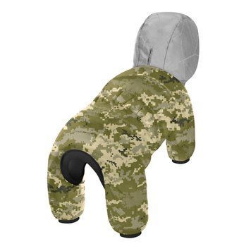 Комбінезон для собак WAUDOG Clothes, малюнок "Мілітарі", XS30, В 40-43 см, С 27-30 см clr417-4026 фото