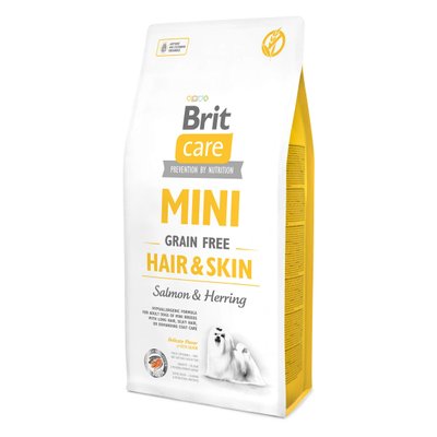 Brit Care GF Mini Hair and Skin 7 kg (д/собак малих порід) здорова шкіра та вовна 1111148826 фото