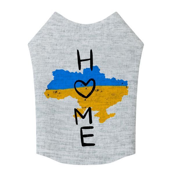 Майка для собак WAUDOG Clothes малюнок "Дім", S40, B 50-56 см, С 29-34 см clr296-0230 фото
