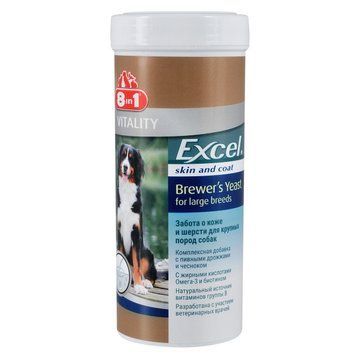 Excel Brewers Yeast д/круп. соб. 80таб/300ml 8in1 szr660470/109525 фото