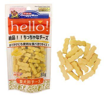 DoggyMan Wave Shaped Cheese Snack Original Flavor ДОГГІМЕН СИРНІ Палички Хвиля ласощі для собак spc6941333407100 фото