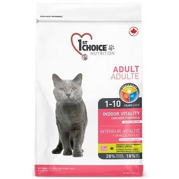1st Choice Adult Indoor Vitality Chicken ФЕСТ ЧОЙС КУРКА ВІТАЛІТІ сухий суперпреміум корм для котів spc65672261036 фото