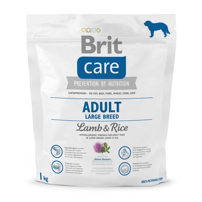 Brit Care Adult Large Breed Lamb and Rice 1 kg (д/собак вагою від 25 кг) 1111141989 фото
