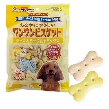 DoggyMan Healthy Biscuit Yoghourt ДОГГІМЕН БИСКВІТ З ЙОГУРТОМ печиво, ласощі для собак spc6941333408000 фото