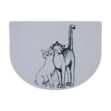 Килимок Pussy Cat під миски д/котів 40*30см szr24540 фото