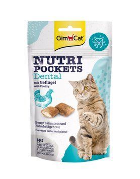 Nutri Pockets д/кішок Dental 60г для зубів szrG-418285/419336 фото