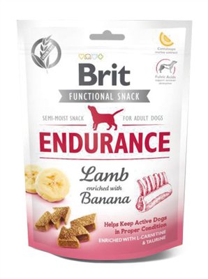 Функціональні ласощі Brit Care Endurance ягня з бананом д/собак, 150 г 1111158247 фото