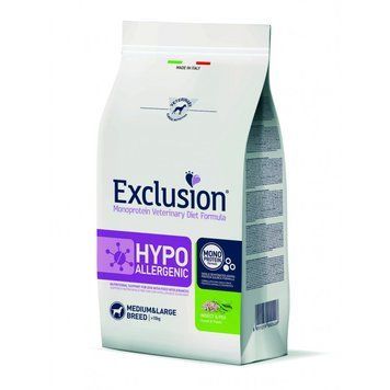 Exclusion Hypoallergenic Medium&Large Breed з протеїном комах для середніх та великих порід собак з харчовою алергією 2 кг 8011259002549 фото
