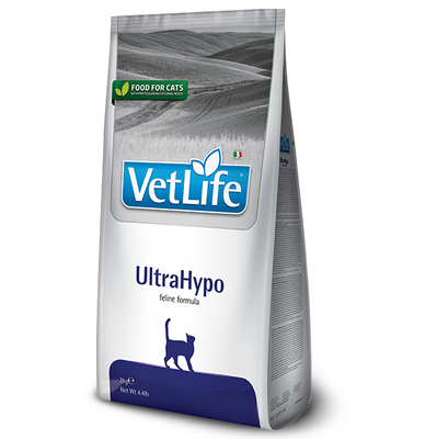 Фарміна кет сух Vet Life UltraHypo дієт. харчування, при харчовій алергії, 2кг 22523 160388 фото