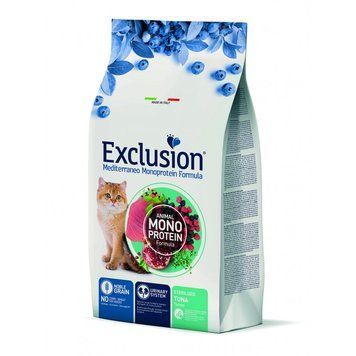 Exclusion Sterilized Tuna корм для стерилізованих котів з тунцем 1,5 кг 8011259003805 фото