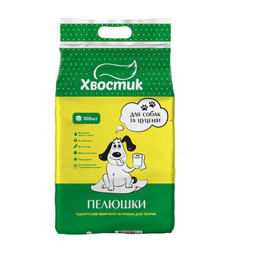 Пелюшки Хвостик 60х90 см / 100 штук tplx158197 фото