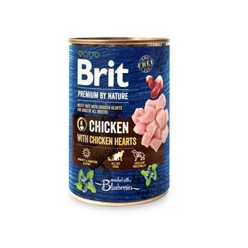 Brit Premium by Nature k 400 г курка з курячим серцем szr100405/8522 фото