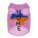 Майка для собак WAUDOG Clothes малюнок "Дім", сітка, S, B 30-33 см, C 18-21 см рожевий clr301-0230-7 фото 2