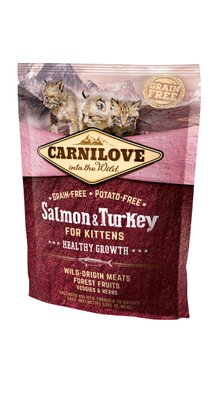 Carnilove Cat Kitten 0,4 kg лосось, індичка (д/кошенят) 1111145070 фото