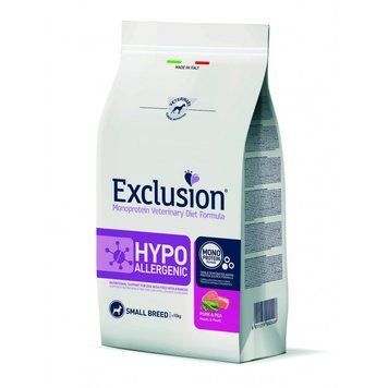 Exclusion Hypoallergenic Small Breed зі свининою для собак малих порід з харчовою алергією 800 г 8011259000071 фото