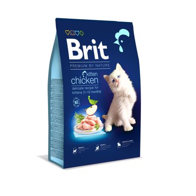 Brit Premium by Nature Cat Kitten 8 kg (д/кошенят з куркою) 1111167471 фото